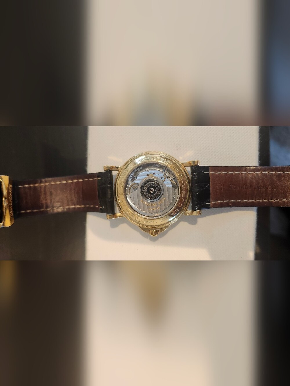 Raymond Weil Tradition Rare Vintage 18k Gold Plated Automatic 2835 - Picture 4 of 7